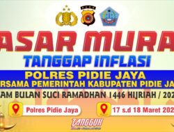 Polres Pidie Jaya & Pemkab Gelar Pasar Murah: Beli Kebutuhan Pokok Lebih Hemat!