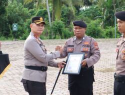 Semangat Profesionalisme! Kapolres Pidie Jaya Pimpin Upacara HKN dan Beri Reward untuk Personel Terbaik