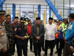 Jelang Lebaran Kapolres Bersama Forkopimda  Menggelar Audit Dan Inspeksi Keselamatan Kendaraan AKAP Dan AKDP