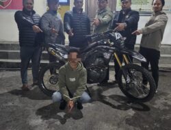 Sat Reskrim Polres Aceh Tengah Ringkus Pelaku Pencuri Motor, Ternyata Pelaku  Temannya Sendiri