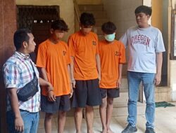 Tim Patroli Polisi Sigap! 3 Remaja Tawuran Ditangkap.