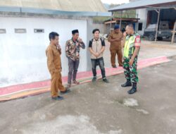 Tingkatkan Harmonisasi Di Wilayah Binaan, Babinsa Komsos Bersama Aparatur Desa