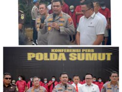 Perang Lawan Narkoba! Polda Sumut Bongkar Ratusan Kasus, Sita Ratusan Kg Narkoba Dalam 2 Bulan.