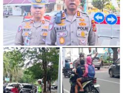 Dengan Rasa Optimis Satlantas Polrestabes Medan,Dalam Mewujudkan Kota Medan Tertib Berlalu Lintas.