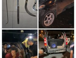 Polisi Berhasil Tangkap Kawanan Pencuri di Belawan,para Pelaku Gagal Kabur.