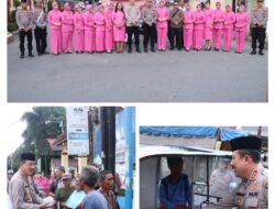 Kapolres Binjai Berbagi Takjil Kepada Pengguna Jalan