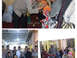 Polresta Deli Serdang gandeng Polda Sumut laksanakan Safari Ramadan, beri Santunan Anak Yatim.