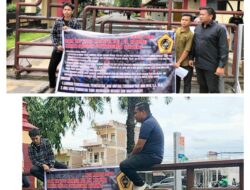 Gerakan Pemuda Perwakilan Rakyat Seluruh Indonesia (GPR-PRI) Gelar Aksi Demonstrasi di Depan Polda Sumut Tuntut Transparansi Pemeriksaan Kasat Narkoba Polres Asahan.