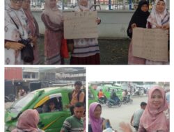 Pengajian Ibu- Ibu Pesisir Nelayan Kec.Medan Belawan Bagikan Takjil Di Bulan Ramadhan Berkah.