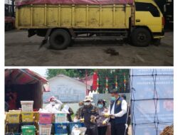 Polda Sumut Amankan Truk Pengangkut Mangga Ilegal Asal Thailand di Jalan Tol Amplas.