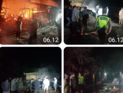 Hangus Enam Rumah Di Bener Meriah, Kerugian Diperkirakan Mencapai Rp 700 Juta