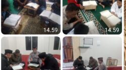 Polsek Jajaran Polres Bener Meriah Gelar Tadarus Bersama, Perkuat Keimanan dan Kebersamaan di Bulan Ramadan