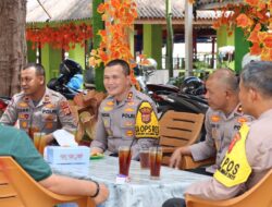 Kapolres Pidie Jaya Turun Langsung! Pastikan Pos Pam & Wisata Aman Saat Operasi Ketupat Seulawah 2025
