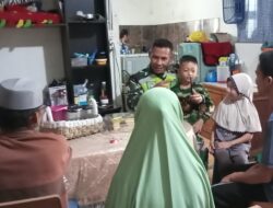 Pererat Silaturahmi, Babinsa Koramil 03/TG Sambangi Rumah Warga