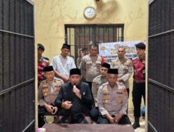 Tumbuhkan Iman di Balik Jeruji, Sat Tahti Polres Pidie Jaya Gelar Tausyiah Rohani untuk Tahanan