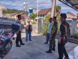 Babinsa Koramil 02/Wps Komsos Bersama Aparatur Desa, Tingkatkan Sinergitas dan Kesejahteraan