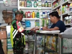 Dukung Ketahanan Pangan, Babinsa Pastikan ketersedian Pupuk