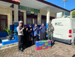 Satlantas Polres Aceh Tengah Kawal Distribusi 5961 MBG Ke Sekolah Di Dua Kecamatan