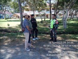 Sertu Tugiman Giat Komsos Bersama Warga Binaan Di Desa Lelumu