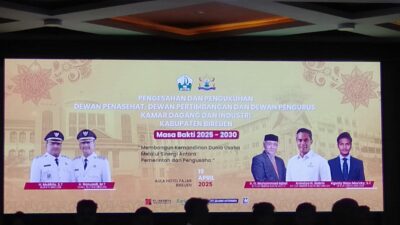 Bupati Bireun Kukuhkan Pengurus KADIN Masa Bakti 2025 s/d 2030