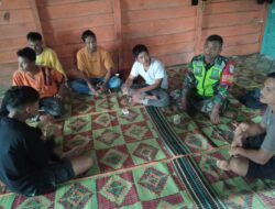 Komsos Dengan Pemuda, Babinsa Ajak Warga Cegah Peredaran Narkoba