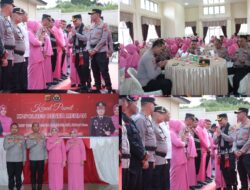 Rangkaian Tradisi Lepas Sambut Kapolres Bener Meriah Berlangsung Khidmat Dan Penuh Makna