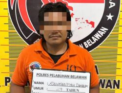Sat Narkoba Polres Pelabuhan Belawan Tangkap Pengedar dan Pengguna Narkoba di Desa Klumpang