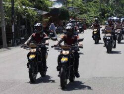 Patroli Skala Besar Warnai Peringatan Hari Buruh Internasional di Pidie Jaya