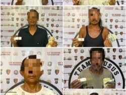 Satreskrim Polres Pelabuhan Belawan Berhasil Meringkus 7 Pelaku Premanisme