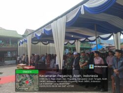Danramil 03/Pegasing Hadiri Giat Wisuda Angkatan ke Vl di Pondok Pesantren Pegasing
