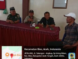 Pungsi KOMSOS, Babinsa  Koramil 03/Pegasing Bahas Keamanan di Desa Binaan