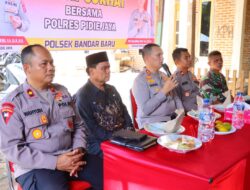 Tegas dan Responsif, Kapolres Pidie Jaya Tanggapi Langsung Keluhan Warga dalam Jum’at Curhat Presisi