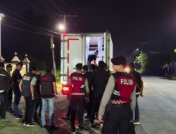 Polres Pidie Jaya Bersama BKO Brimob Polda Aceh Gencar Razia Premanisme di Malam Hari