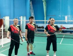 PELINDO Regional 1 Pererat Sinergi Lewat Ajang Pertandingan Persahabatan Badminton di Pekanbaru