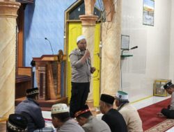 Bripka Almufti Abadi Isi Kultum Subuh Keliling Polres Bener Meriah