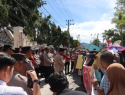 Pengamanan Humanis Ditunjukkan Polres Aceh Tengah, Aksi Unjuk Rasa Masyarakat Nelayan Berjalan Kondusif