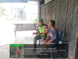 Deteksi Dini dan Cegah Dini, Babinsa Komsos Dengan Warga Binaan