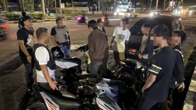 Polisi Bubarkan Balapan Liar, Empat Remaja Diamankan di Bitung