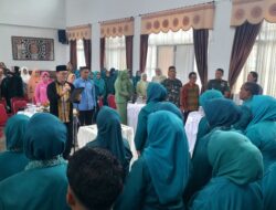 Dandim 0119/BM Berserta Ketua Persit KCK Cab XXV Hadiri Pengukuhan TP-PKK Periode 2025-2030