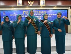Pelantikan Ibu Devi Jeffry Sentana S putra Sebagai Ketua TP PKK.