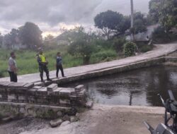 Babinsa Koramil 03/TG Sambangi Usaha Ternak Ikan di Desa Lampahan Induk