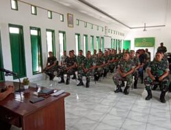 Marak Judi Online, Dandim 0119/BM Cek Handphon Anggota