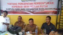 Musyawarah Desa Khusus Pembentukan Dan Sosialisasi Koprasi Merah Putih Desa Alur Kunci  Kecamatan Suro Makmur