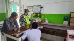 Babinsa Koramil 03/TG Komsos Dengan Tenaga Medis