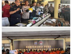 Tim Gabungan Polda Sumut, Polres Siantar dan Simalungun Ungkap 101 Kasus Narkoba