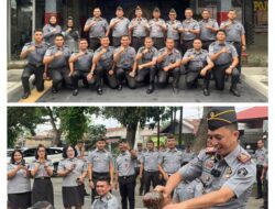 Rutan Kelas I Medan Gelar Apel Penyematan Tanda Pangkat dan Pelepasan Pegawai Purna Tugas