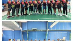 Friendly Fun Minton Antara PELINDO Regional 1 Dan Regional 2 Teluk Bayur Pekan Baru, Pererat Sinergi Dan Kekompakan
