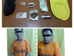 Satresnarkoba polres Binjai Meringkus 2 Pelaku,Di Temukan Barang Bukti Buang Narkoba Samping Kloset