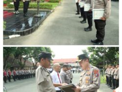 Kapolres Binjai Berikan Reward Terhadap Personil Yang Berprestasi