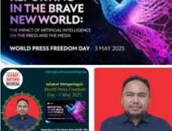 Hari Kebebasan Pers Sedunia 2025: DPW SWI Aceh Ingatkan Dampak Kecerdasan Buatan bagi Dunia Pers